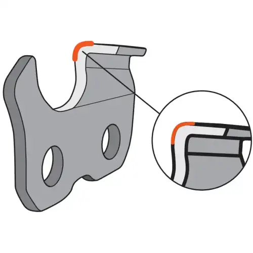 Corrente 3/8 .058-1.5 72 ELOS S85 Husqvarna